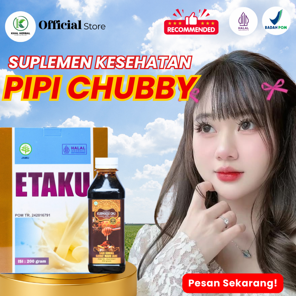 Obat Penggemuk Pipi, Pipi Tembem, Pipi Chubby,Obat Penggemuk Pipi Pria Dan Wanita,Obat Penggemuk Pip