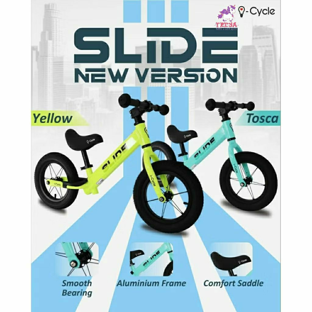 I-Cycle - Slide New Version Balance Bike - Push Bike