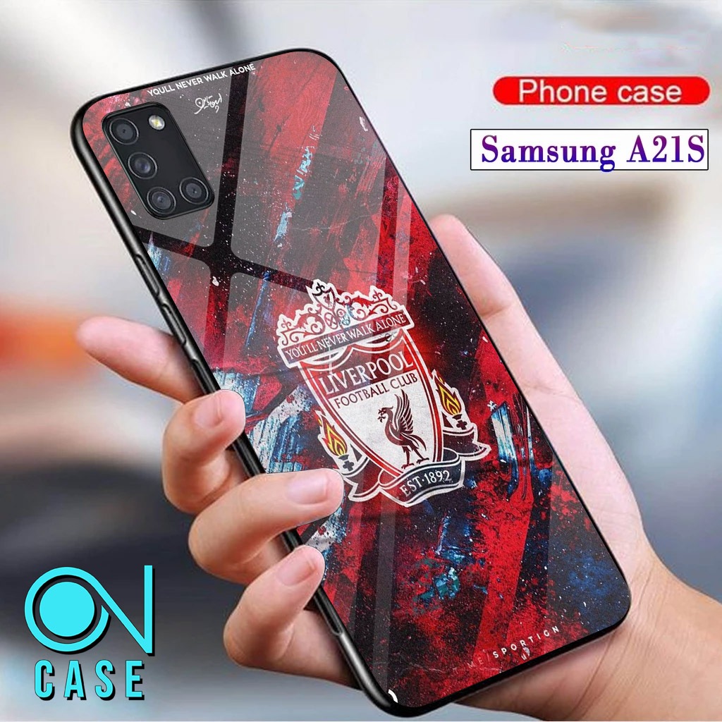 Case SAMSUNG A21S mistercase11 Motif [ Club Bola ] Case Hp Glossy Casing Hardcase Softcase Bisa cod