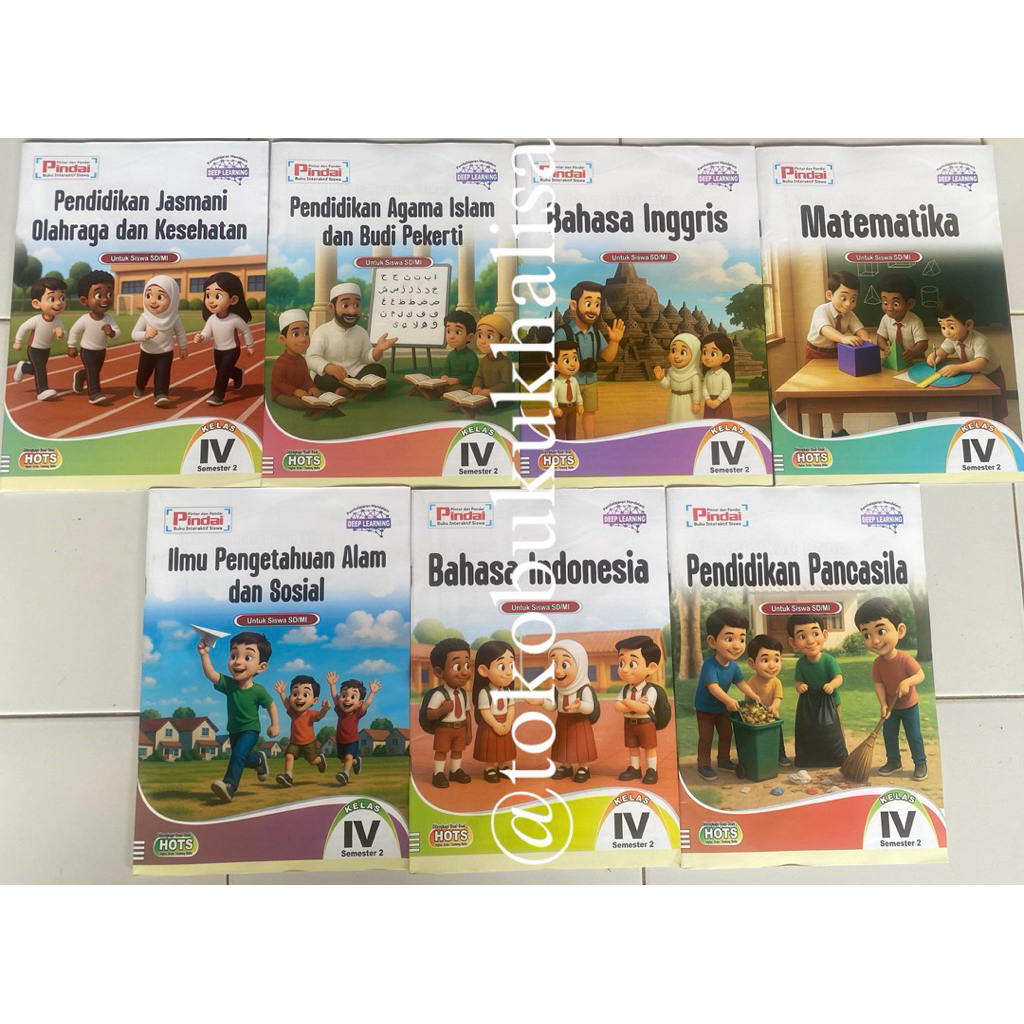 LKS PINDAI SD KELAS 4 SEMESTER 2