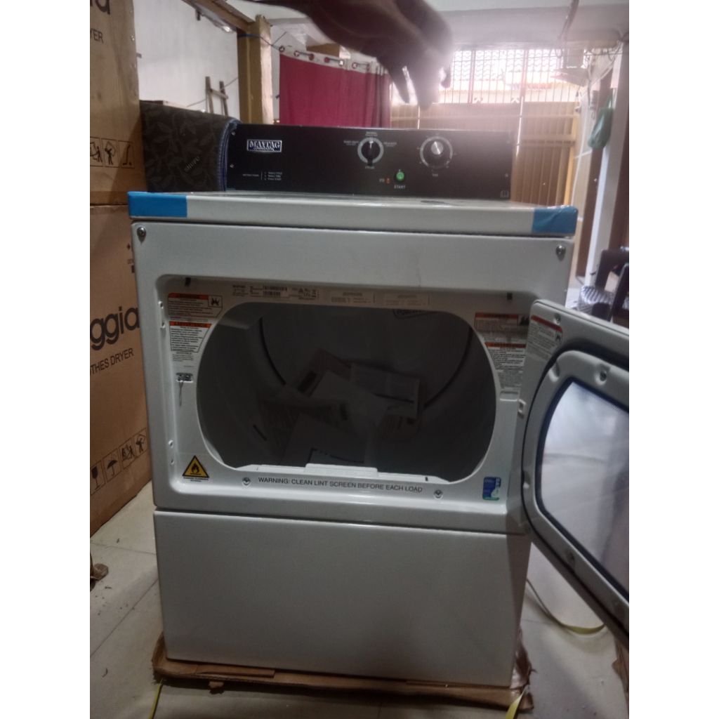 Dryer Maytag dryer komersil kapasitas 15kg