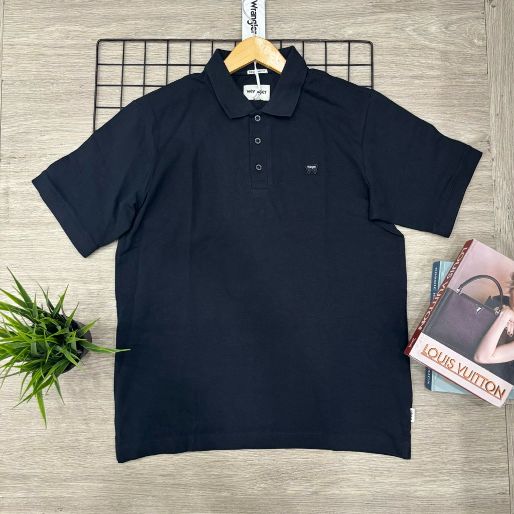 kaos kerah wrangler pria original