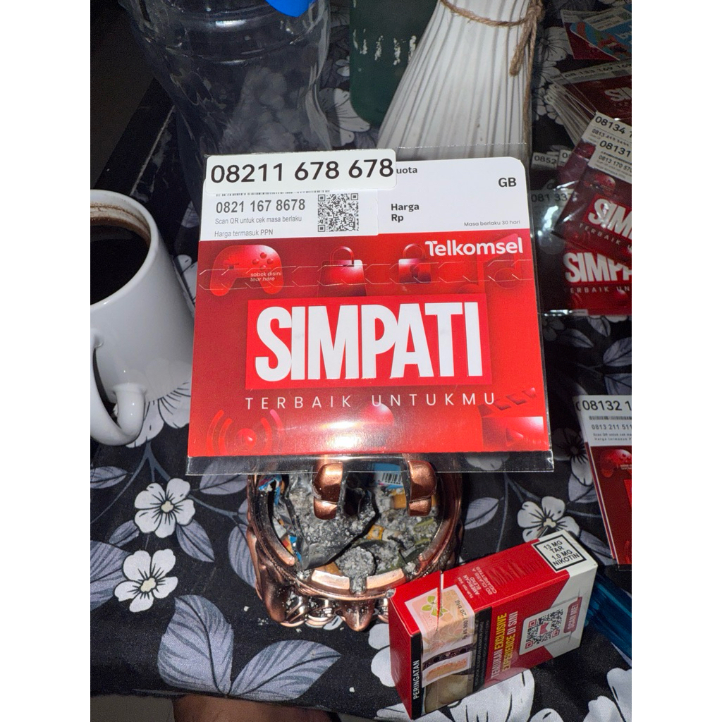 Nomor cantik Telkomsel Simpati kartu perdana Simpati cantik 21 211 11 116 1167 11678 16 167 1678 67 