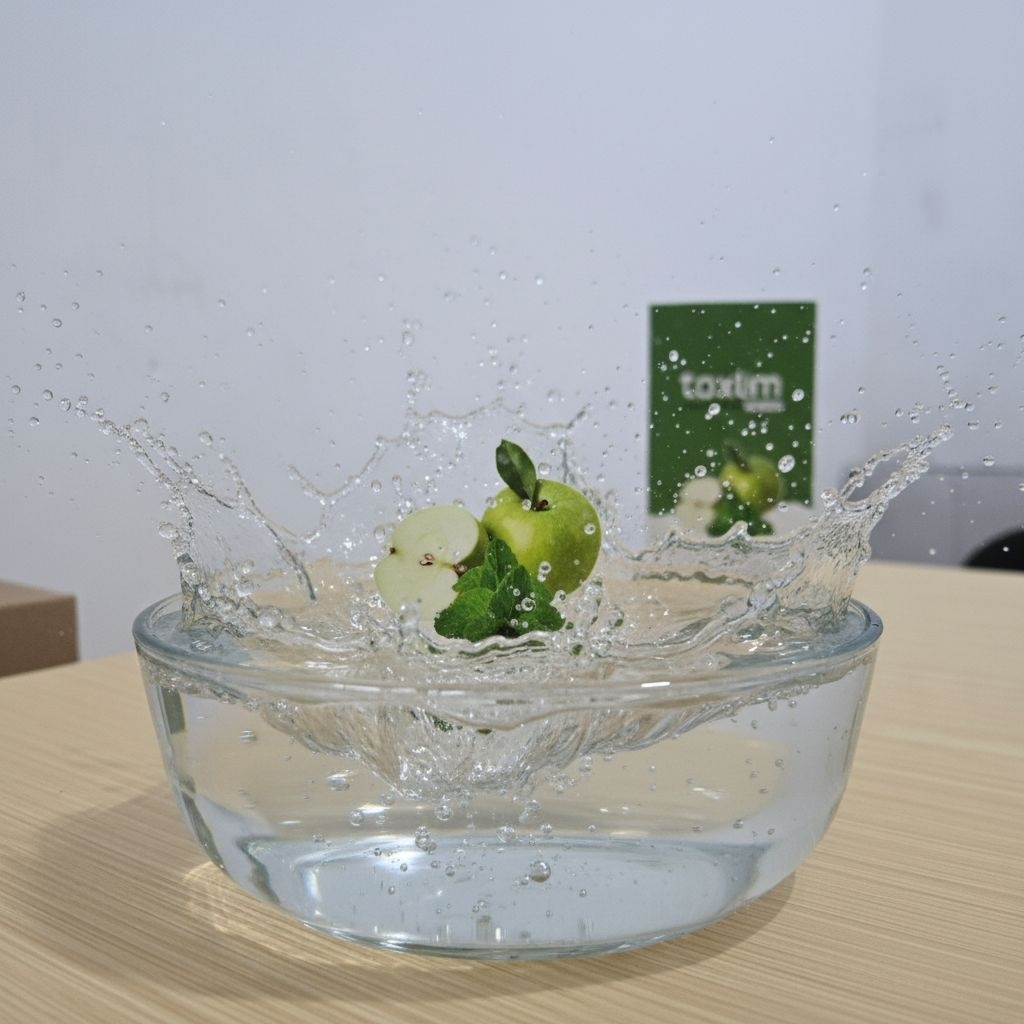 Toxlim Minuman Serbuk Rasa Apel Mint 1box 7Sachet