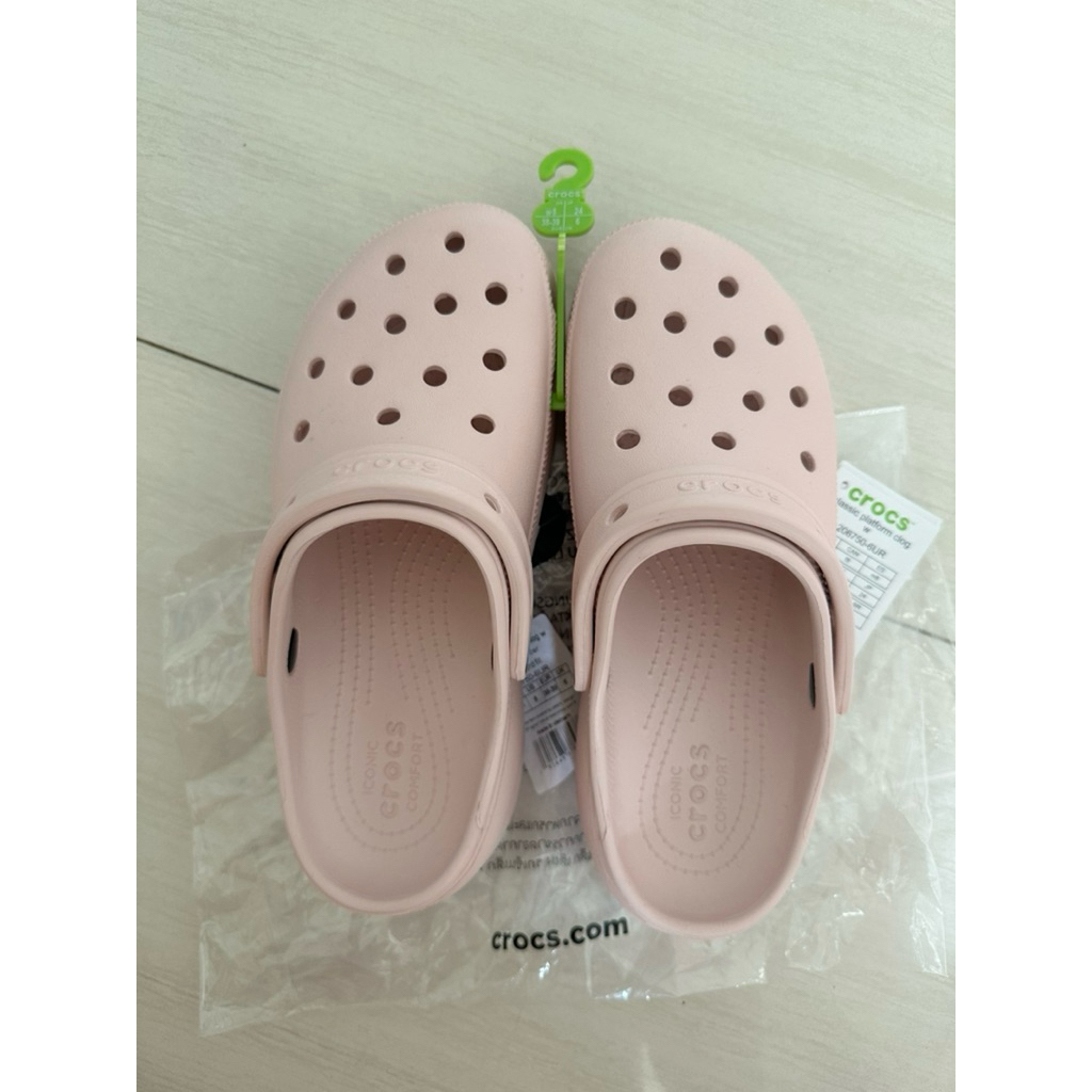 Crocs platform clog quartz second original