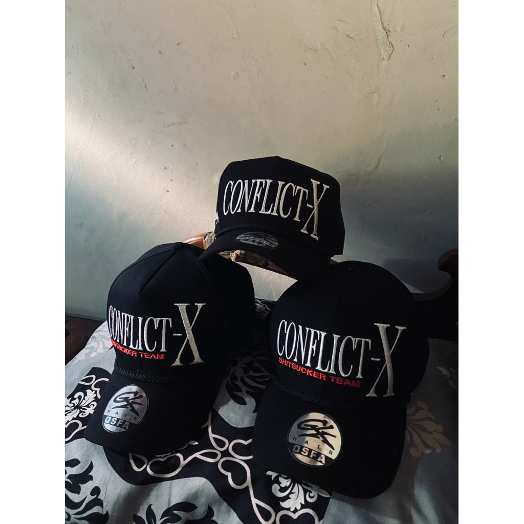 TOPI CONFLICT-X  all warna