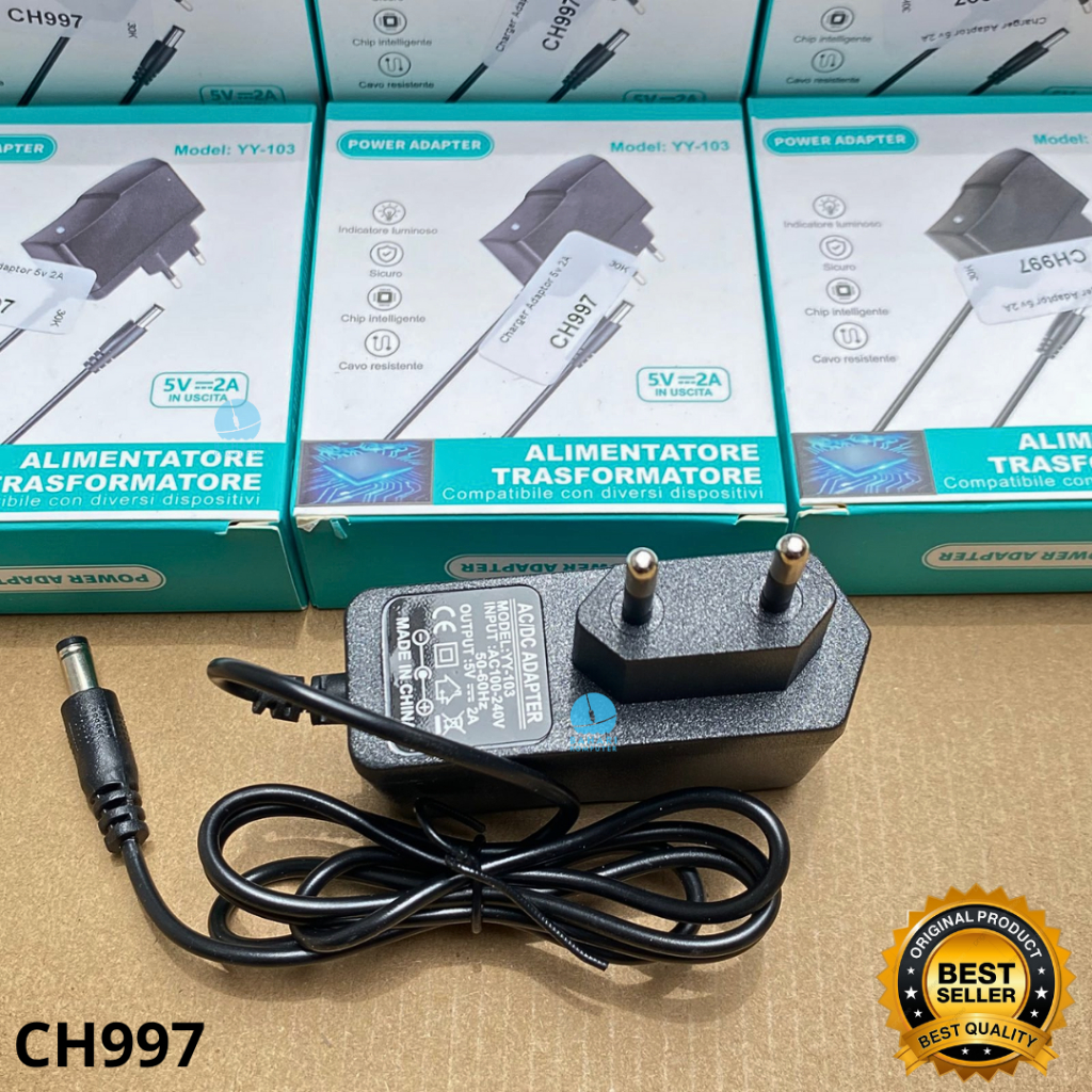 Adaptor 5 Volt 2 Ampare AD 5V2A