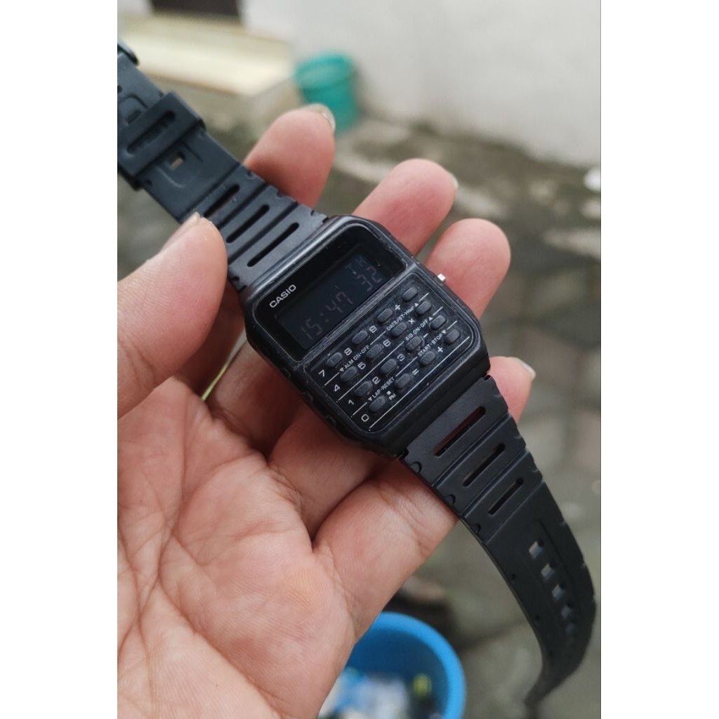 jam tangan original Casio second bekas