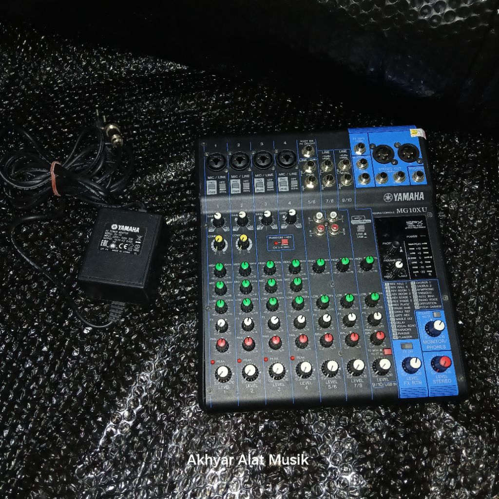 Mixer Yamaha MG10XU Original Made in Malaysia Minus Dikit Kepentok