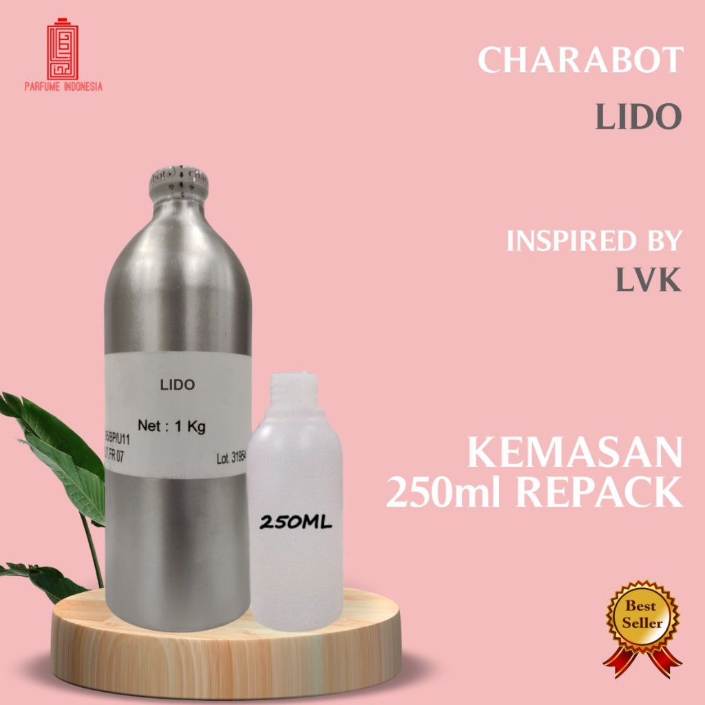 bibit parfum murni LIDO CHARABOT 250ML REPACK