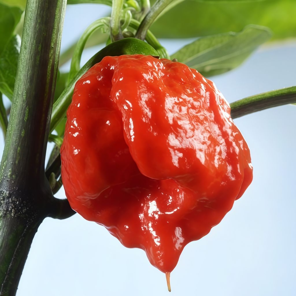 5 Biji Benih CABE CAROLINA REAPER  biji / bibit / benih CABAI / CABE TERPEDAS DI DUNIA cabe import /