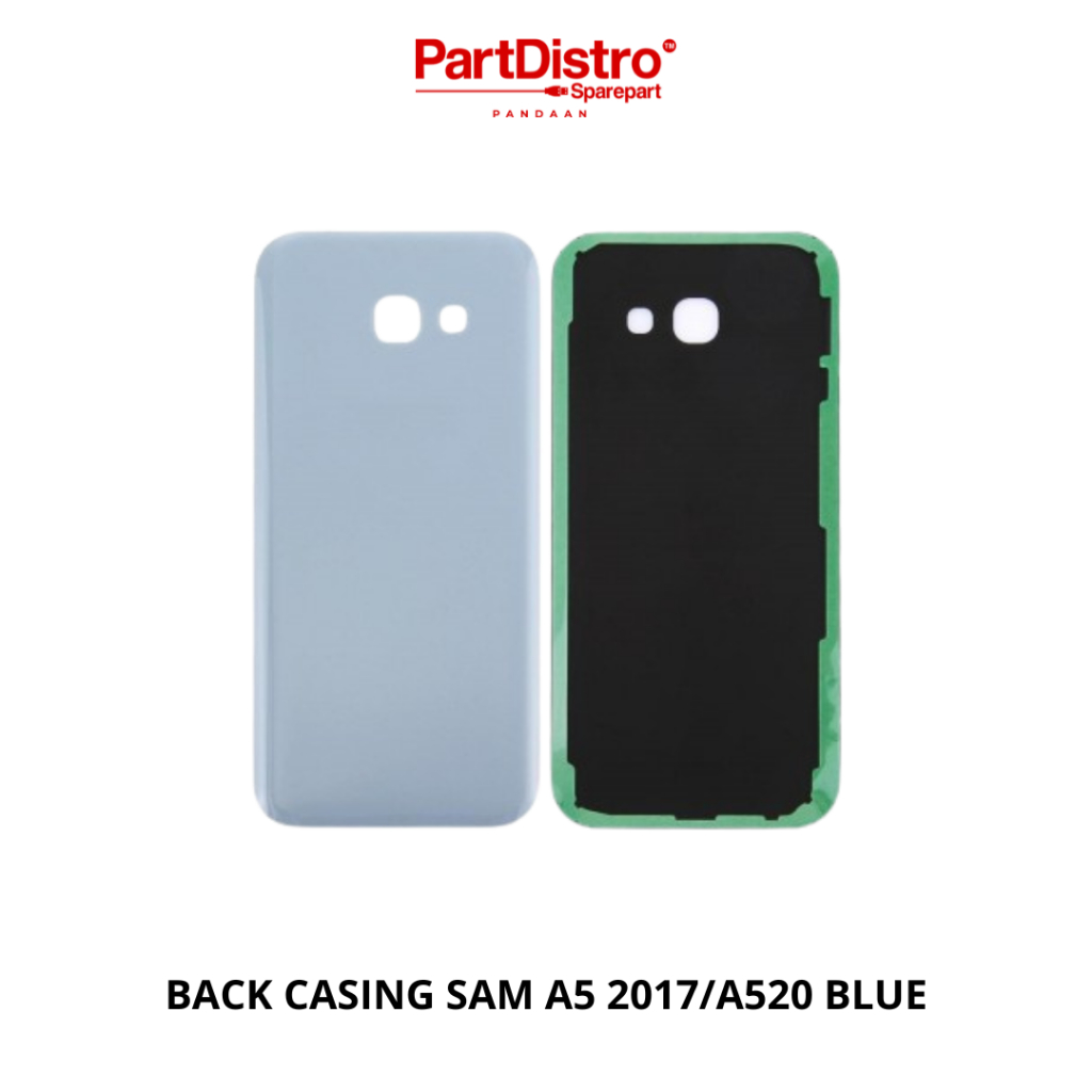 BACK CASING / BACKDOOR  SAMSUNG A5 2017/A520 BLUE