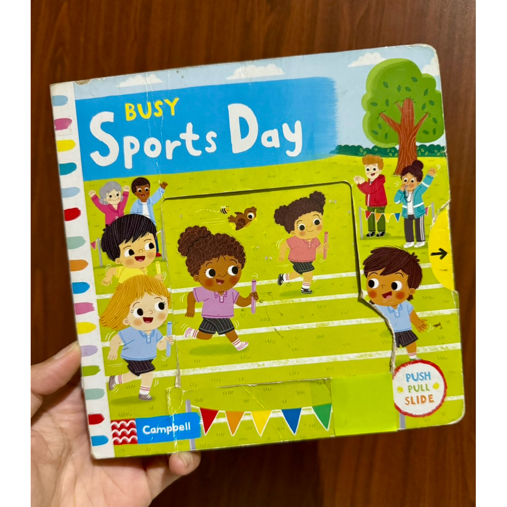 Boardbook Campbell Sports - Preloved 60rb
