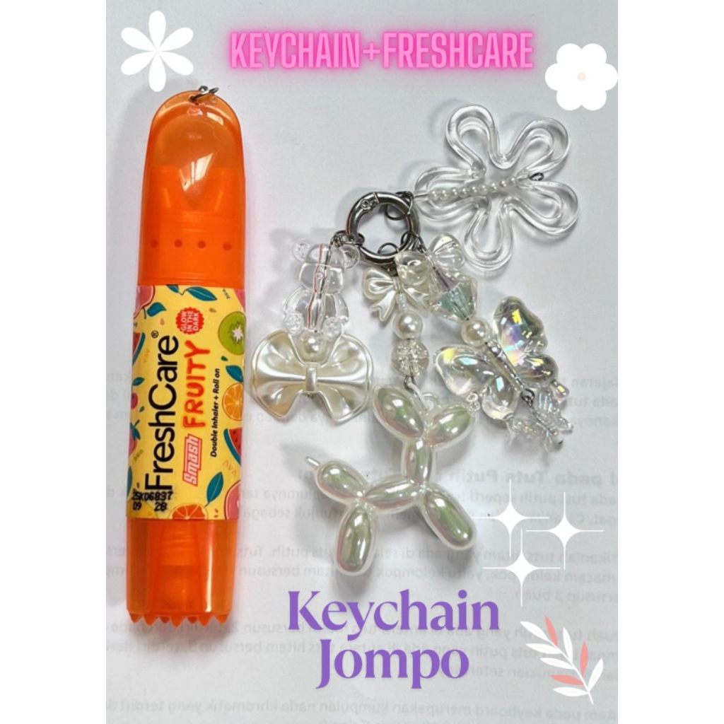 Keychain Jompo Freshcare/ Bagcharm Freshcare/ Gantungan Kunci Freshcare