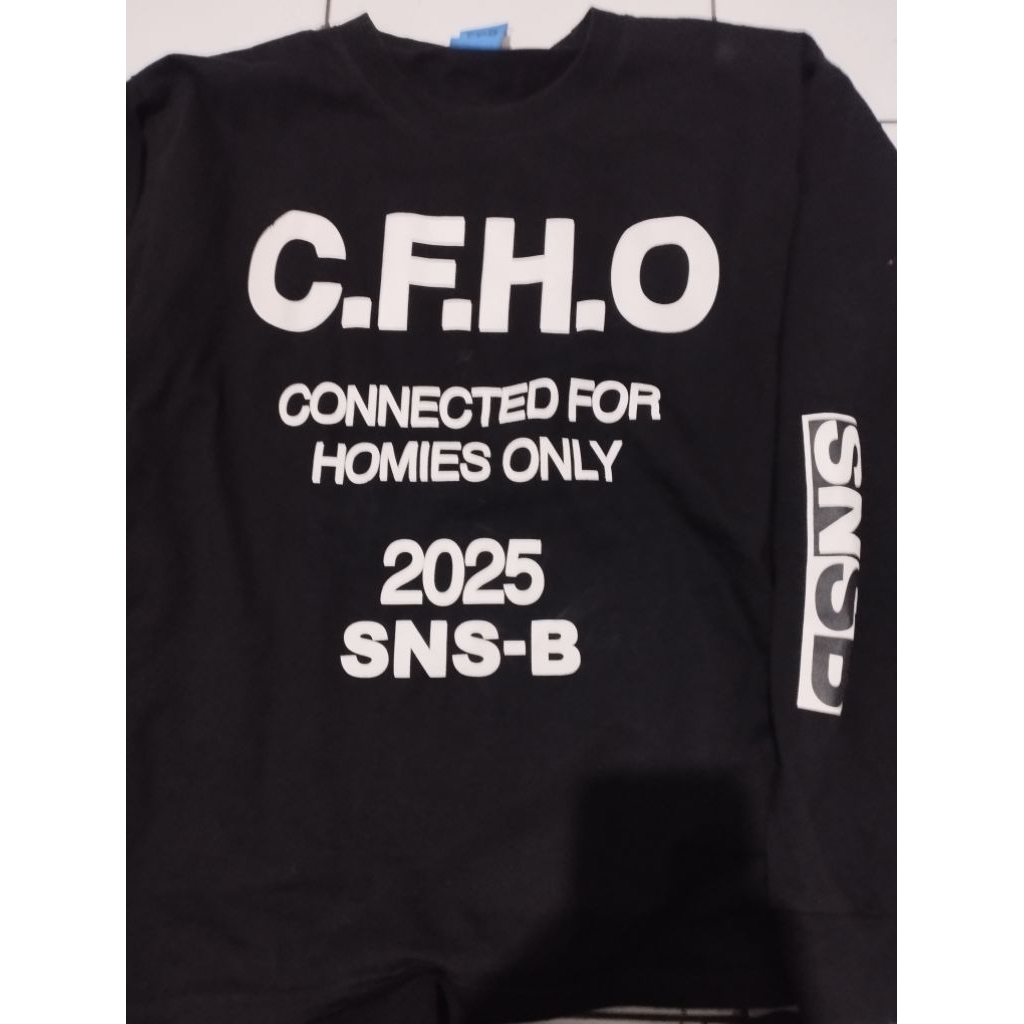 LONG SLEVEE SNSB CFHO BLACK