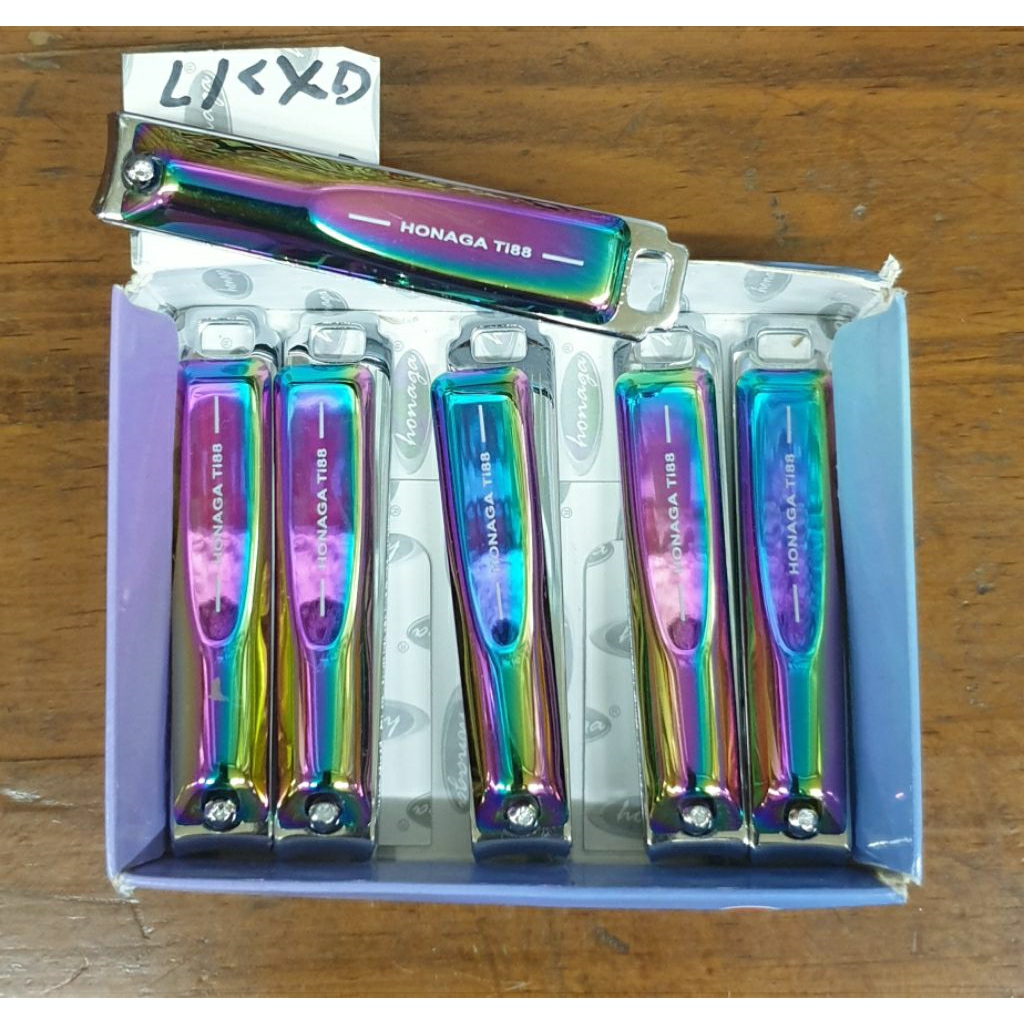Gunting kuku Honaga Rainbow
