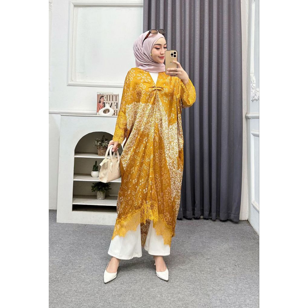 Kaftan viskos wanita kaftan viscose kaftan wanita baju wanita viskos viral kaftan renda kaftan wisud