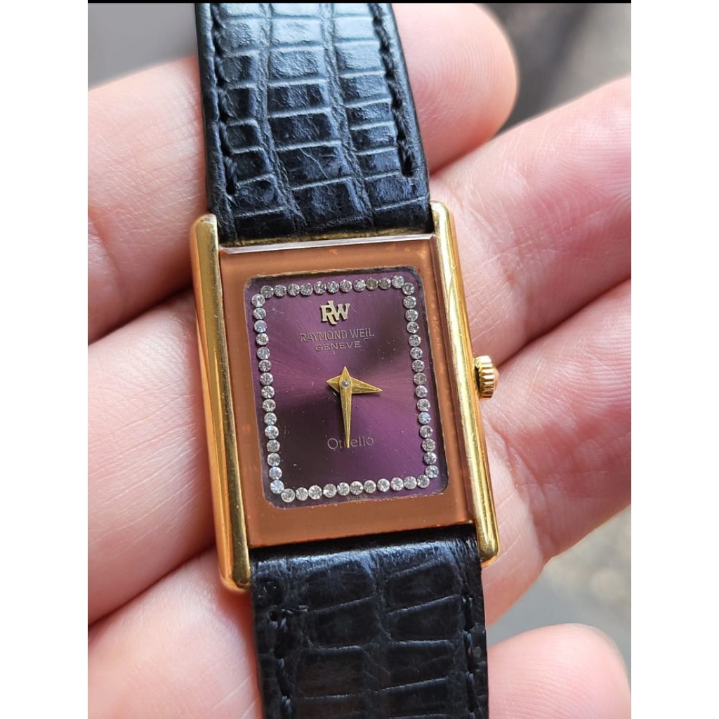 Jam tangan Raymond weil geneve / vintage /unik antik