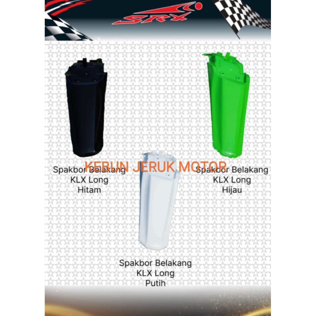 SPAKBOR BELAKANG KLX 140 - SRX