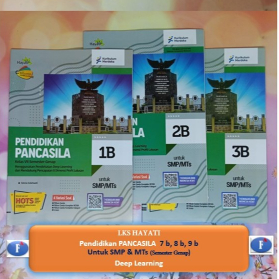 LKS HAYATI Pendidikan Pancasila SMP MTs Kelas 7 8 9 Semester 2 Kur Merdeka Deep Learning