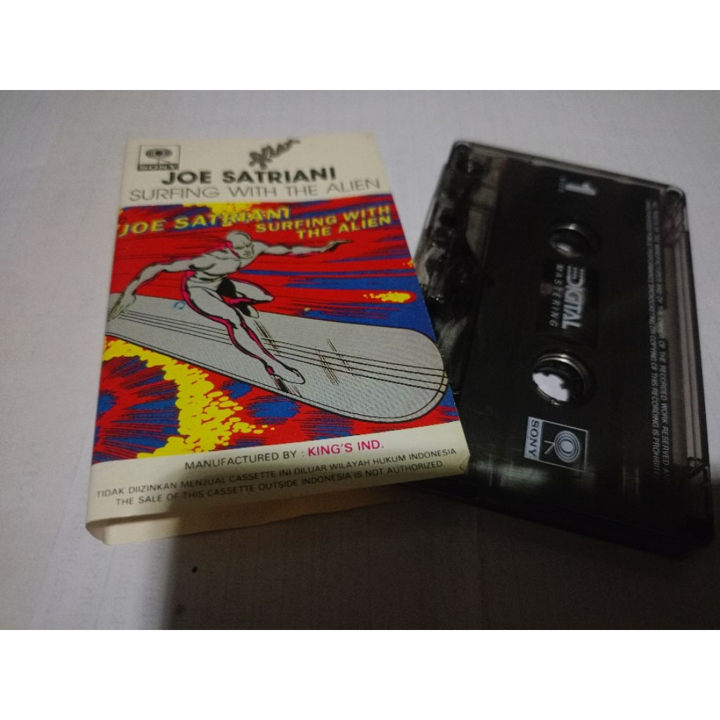 kaset joe Satriani album2