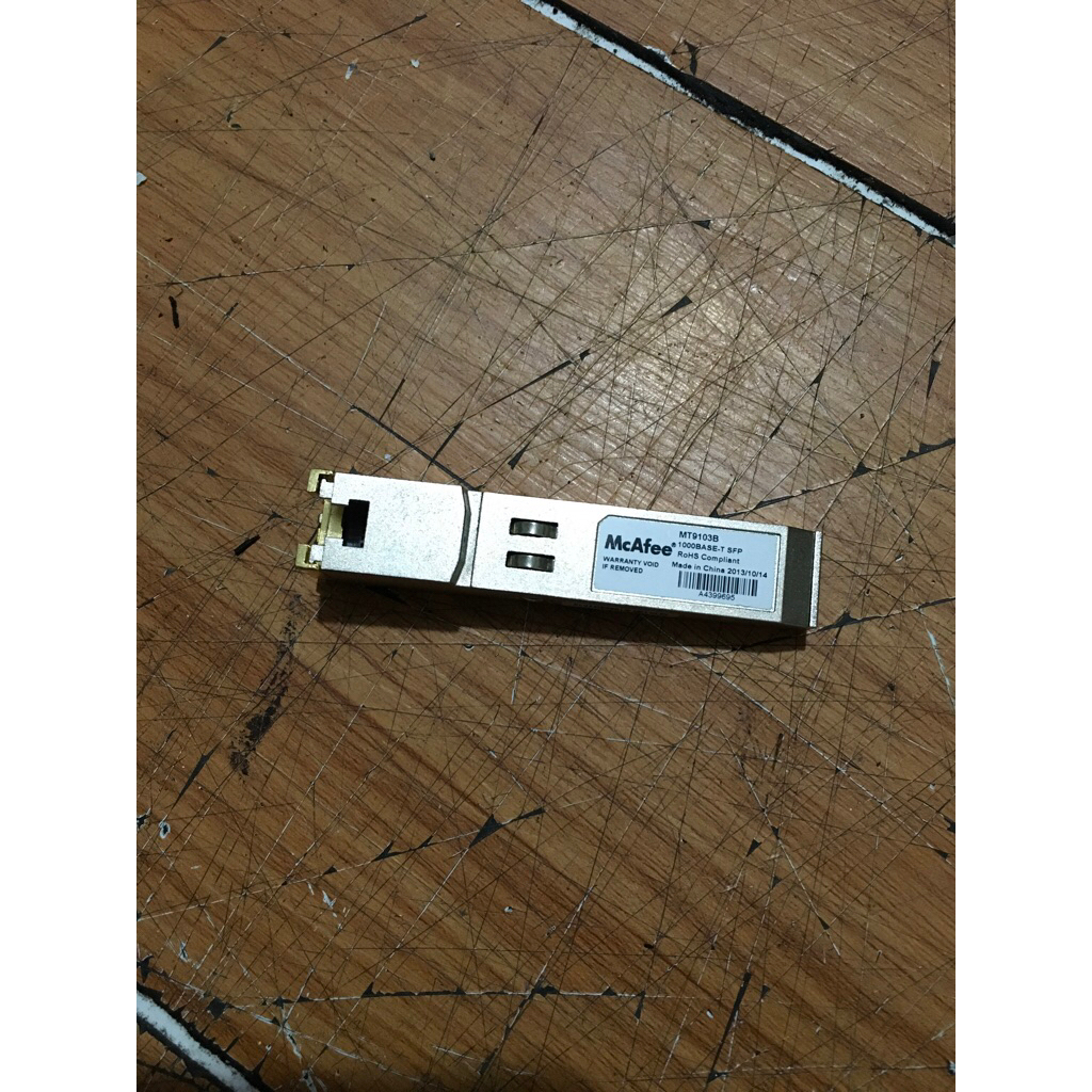 MCAFEE MT9103B