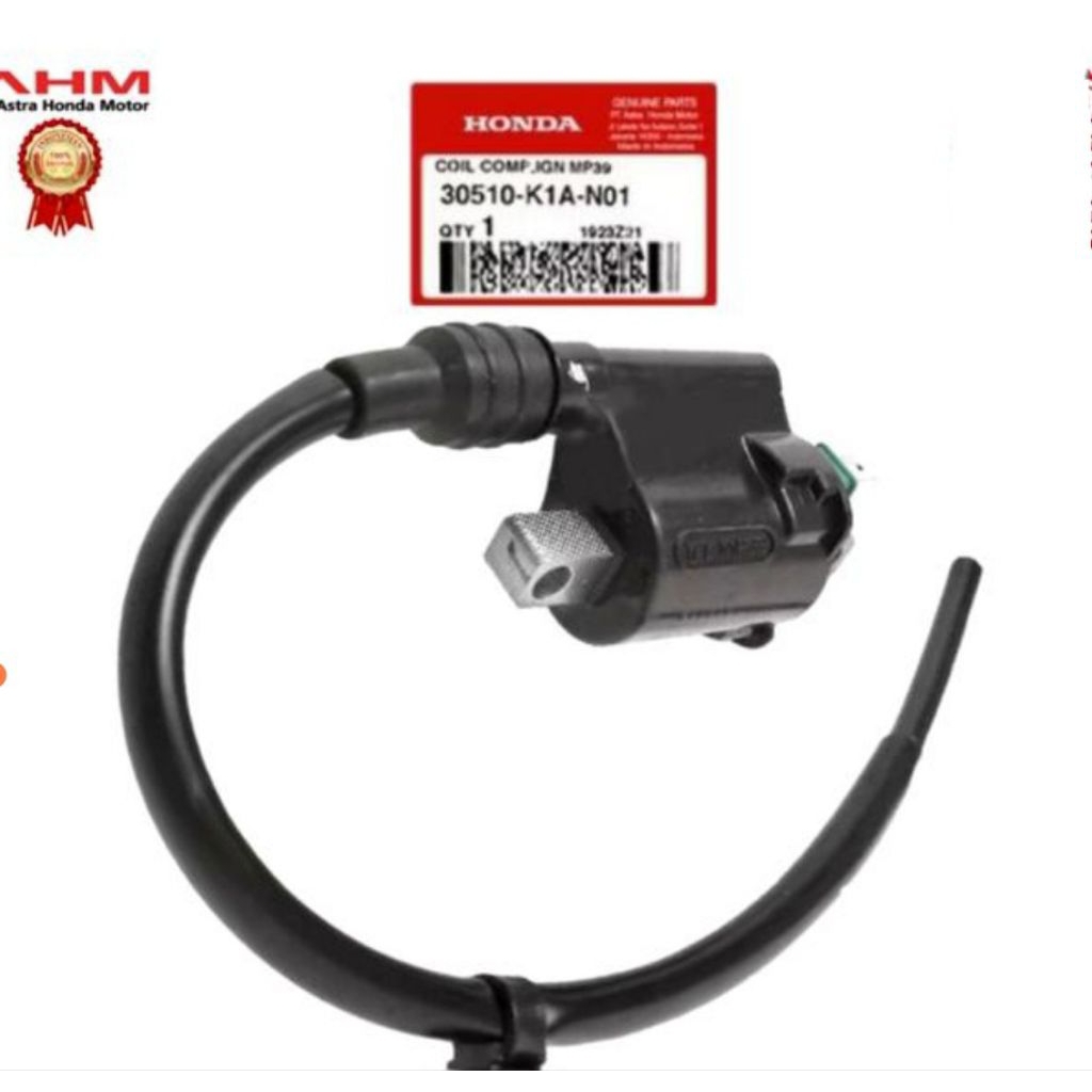 COIL COMP ING MP 39 BEAT K1A 30510-K1A-N01 ORIGINAL HONDA AHM