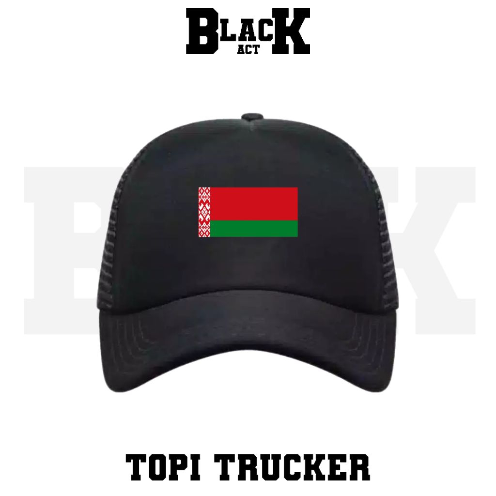 TOPI TRUCKER BENDERA BELARUS