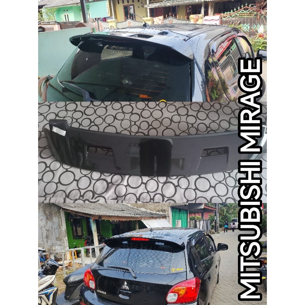 Spoiler Mitsubishi Mirage Model Standard