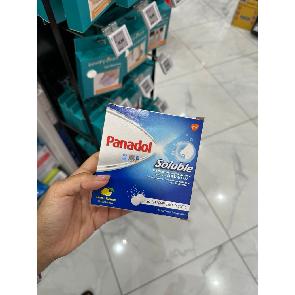 Panadol Soluble Cold & Flu Strip Malaysia ED 2028