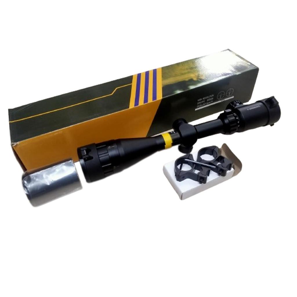 Teropong Jarak Jauh TELESKOP BSA 4-16x44 Mildot Retikel Original