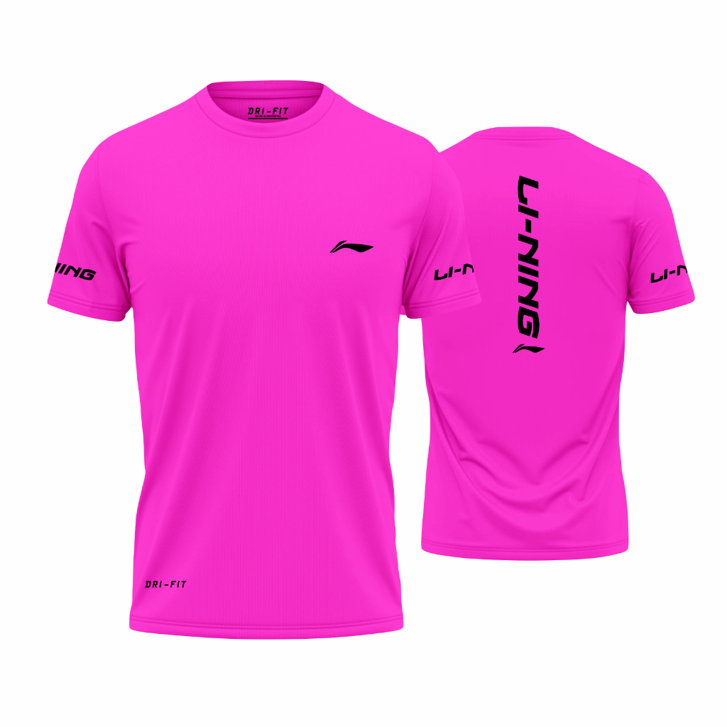 Jersey Lari Running Kaos Olahraga Jogging Baju Olahraga Lari Pria/Wanita Jersey Badminton