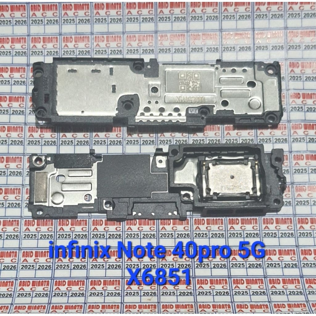 Spiker musik Note 40pro 5G X6851 1set original