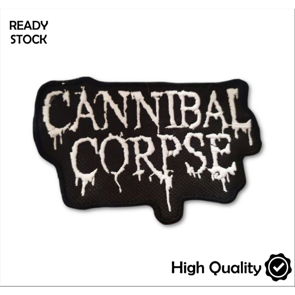 EMBLEM PATCH BORDIR CANNIBAL CORPSE BEST QUALITY - BDS