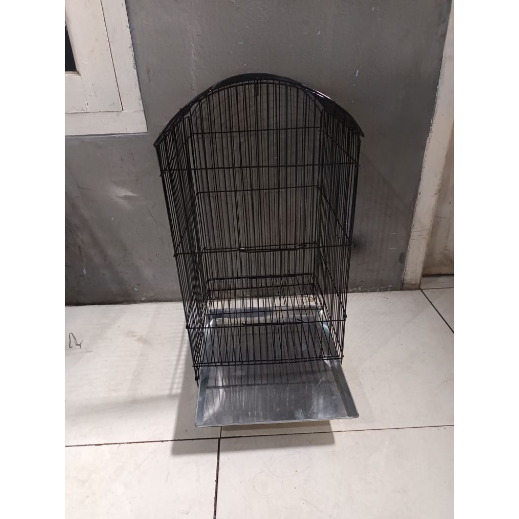 kandang burung terlaris kotak kawat besi UK medium termurah