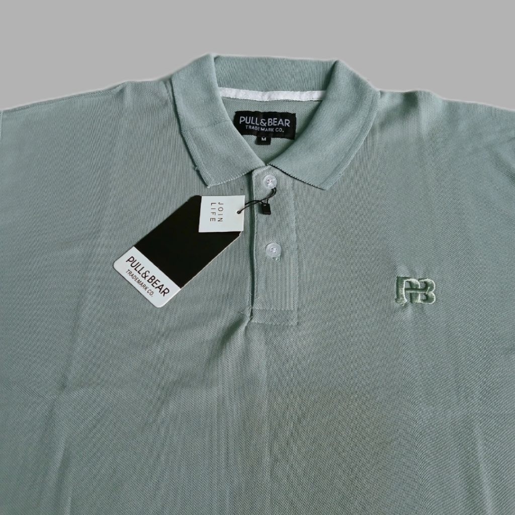 kaos kerah pria casual pullbear kaos kerah pria logo bordir kancing kaos kerah pria formal polos bor