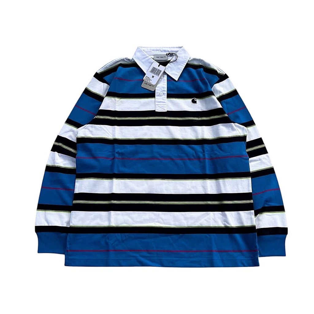 Carhartt wip morgan stripe polo shirt