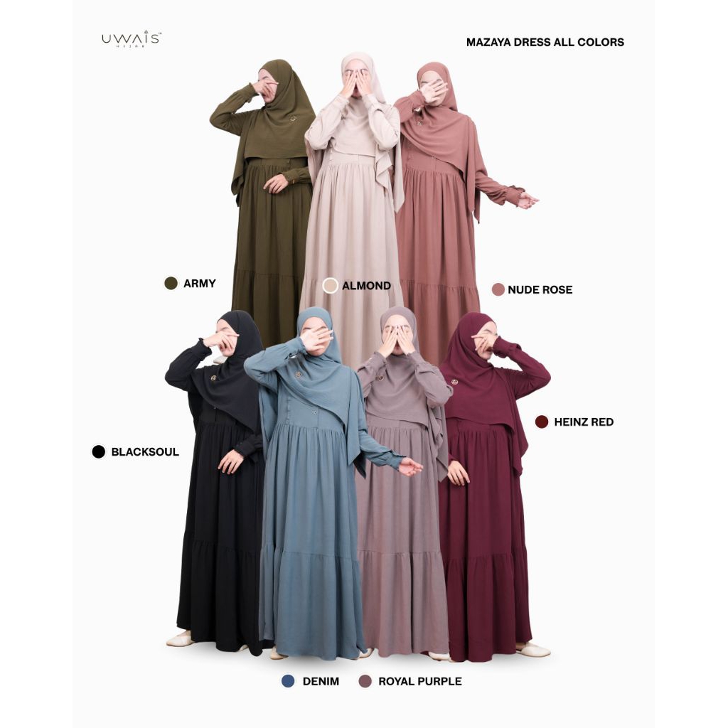 Mazaya Dress by Uwais Hijab