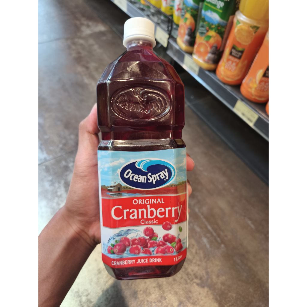 Ocean spray original cranberry  | cranberry juice drink 1 ltr