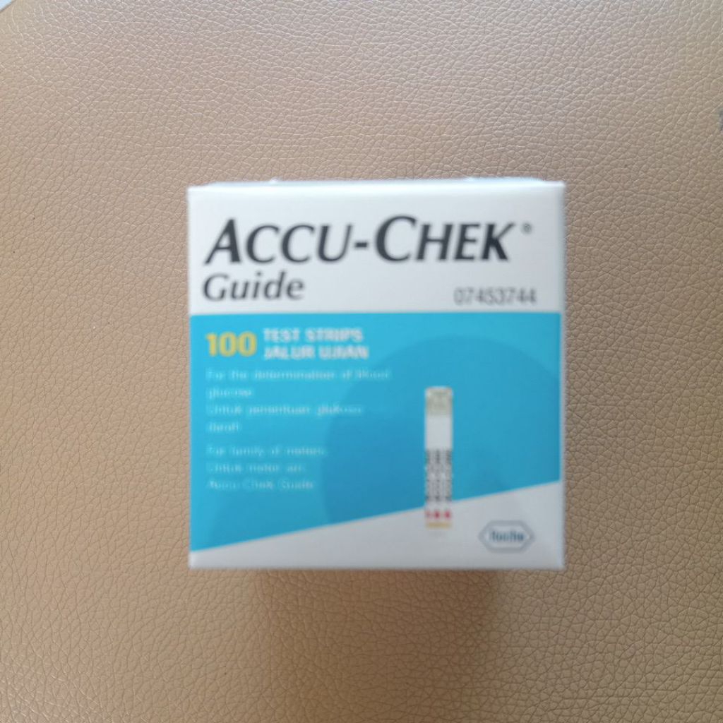 Accu chek guide strip/ strip accu chek guide/ accu-chek guide strip/ accu chek strip glucose