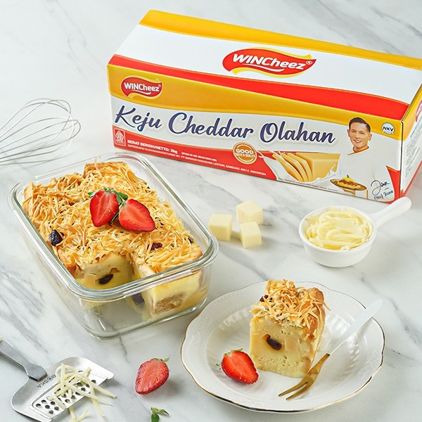 WINCheez Keju Regular 2 KG / Keju Wincheez 2kg Cheddar Olahan Keju Cheddar Wincheez 2kg