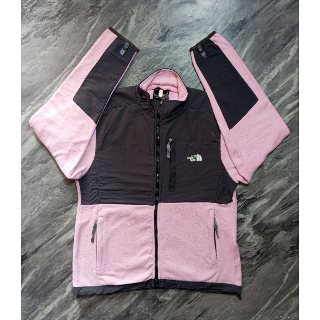 ‎Jaket TNF Outdoor Tracktop hangout motoran unisex pink Abu branded