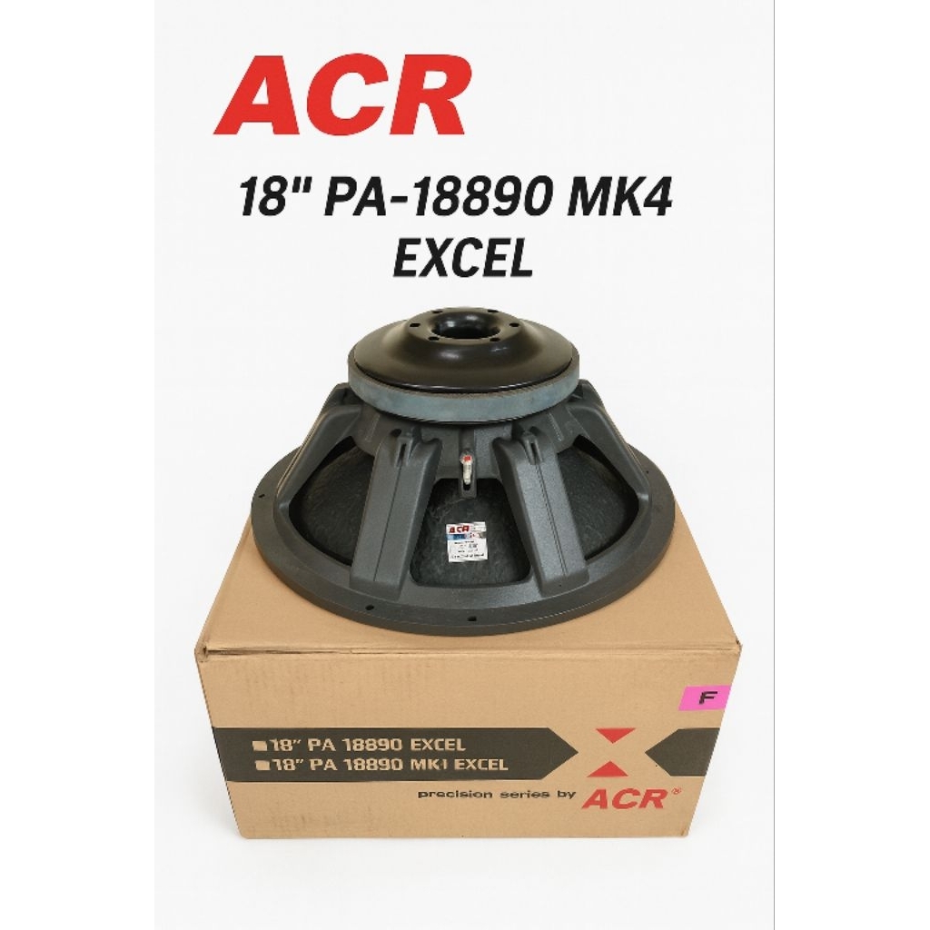 ACR SPEAKER SUBWOOFER 18 INCHI  1300W 18"PA-18890 MK4 EXCELLENT 18"PA-18900 MK1 PREMIER ORIGINAL