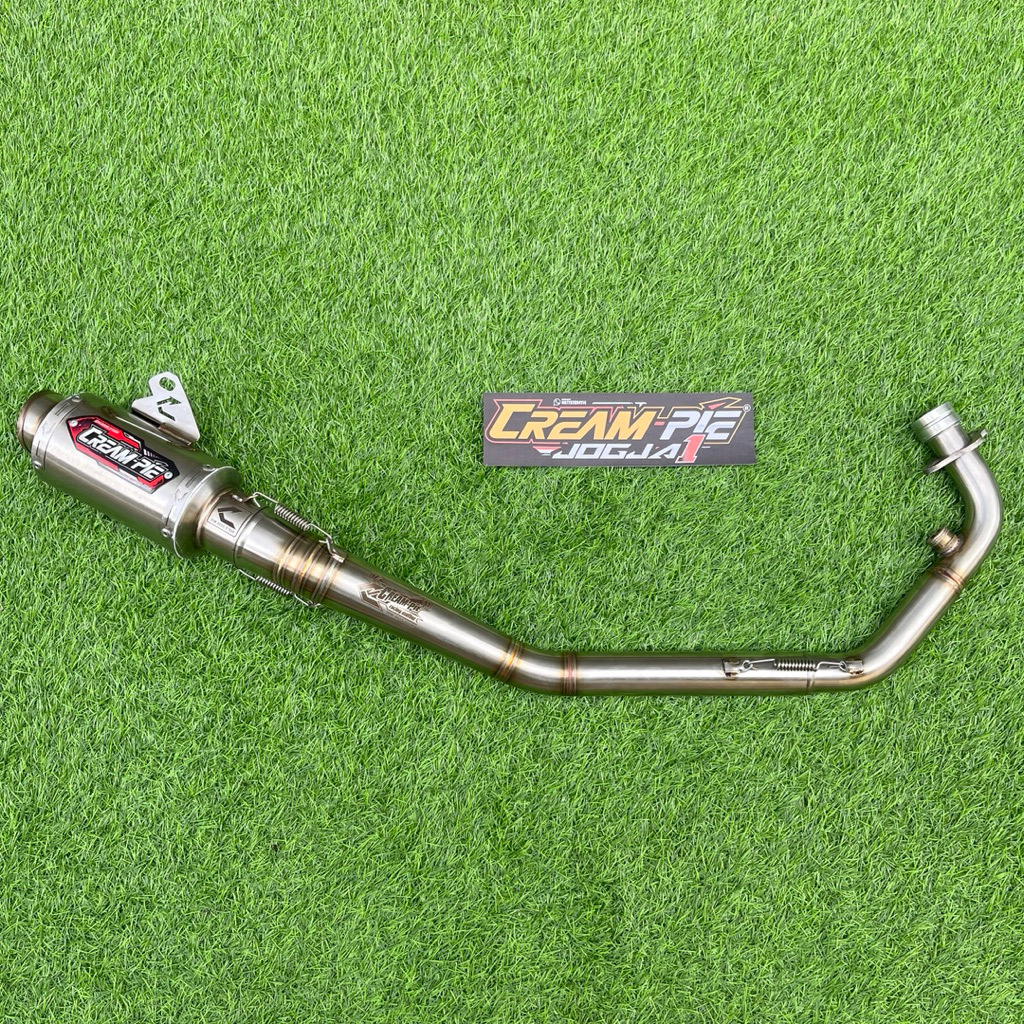 Knalpot Racing Creampie Supra GTR Sonic CP2RX CR9 CR93 BLACK Stenlis Black Edition AFR STD/ AFR Raci