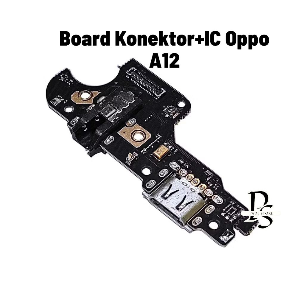 Papan Konektor+IC Oppo A12 Board Flexible Charger