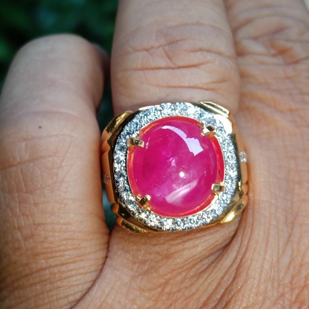 Ruby Burma meketel putih windusara hq