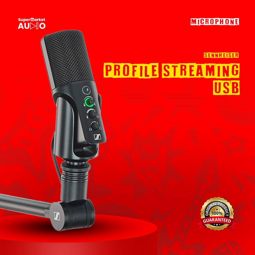 Sennheiser Profile Streaming Set USB C Microphone Podcast
