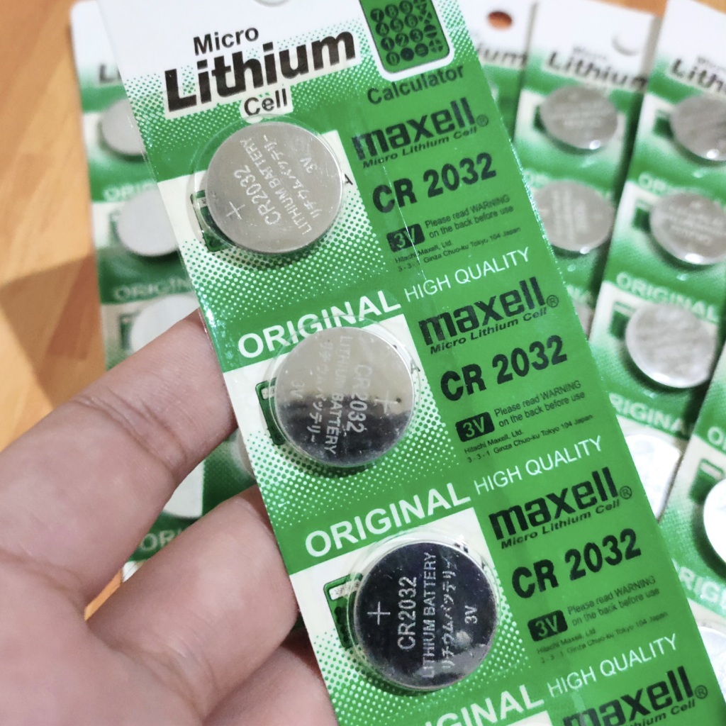 HARGA 1 LEMBAR BATREI CR2032 CR 2023 CR 2032