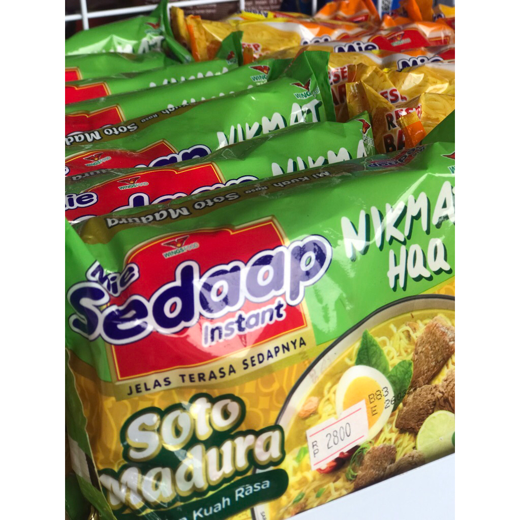 mie sedap kuah rasa soto madura