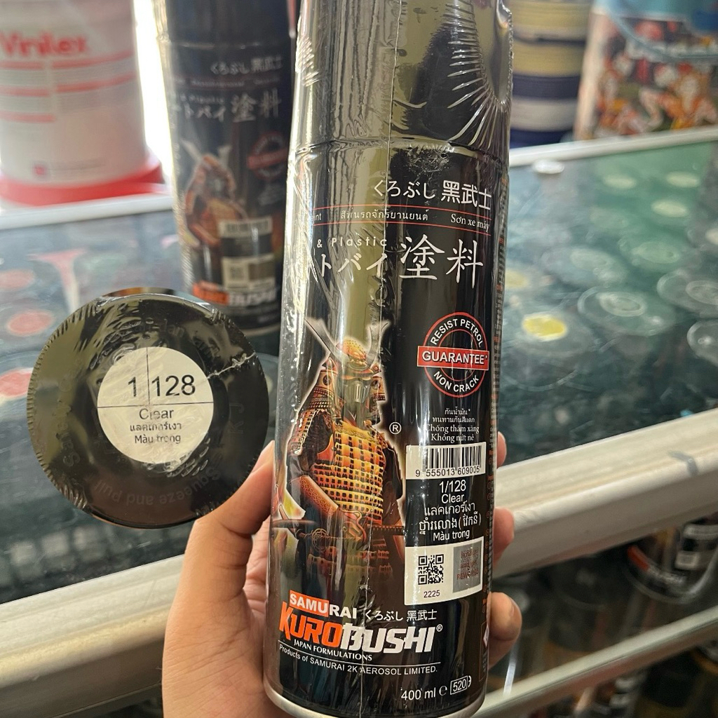 PILOX CAT SEMPROT SAMURAIPAINT CLEAR 128 400ML | SAMURAI PAINT PILOX PILOK